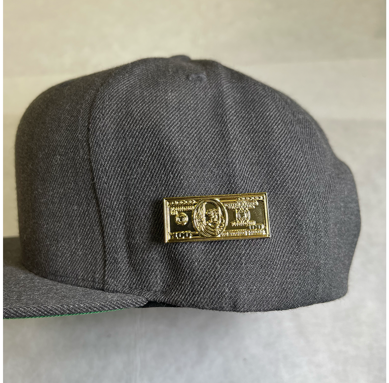 One Hundred Dollar Gold Pin