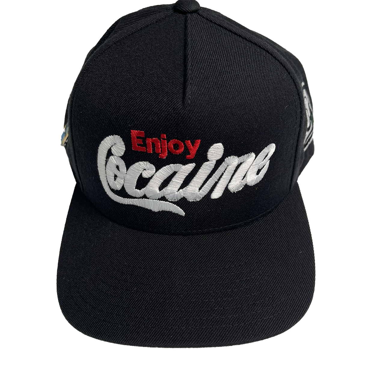Enjoy Cocaine Embroidered Hat
