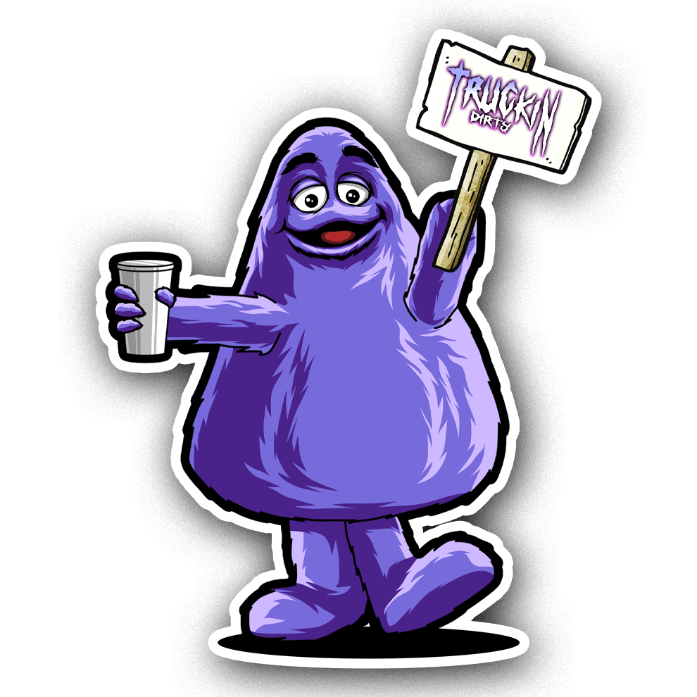 Drank Grimace Sticker