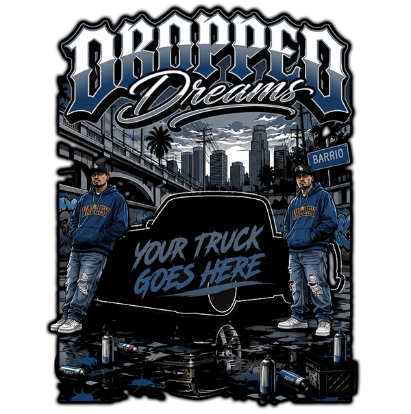 Personalized Dropped Dreams Truck Shirt | Upload Your Truck