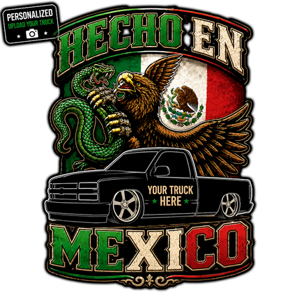 Personalized Mexican Pride Truck | Your Truck Here