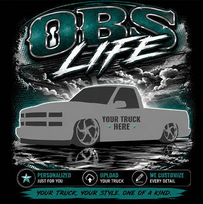 Personalized OBS Chevy Shirt | Your Truck Here