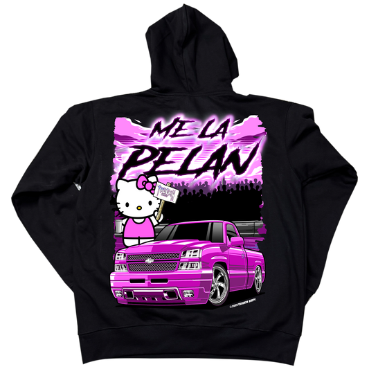 Me La Pelan Kat Printed Hoodie