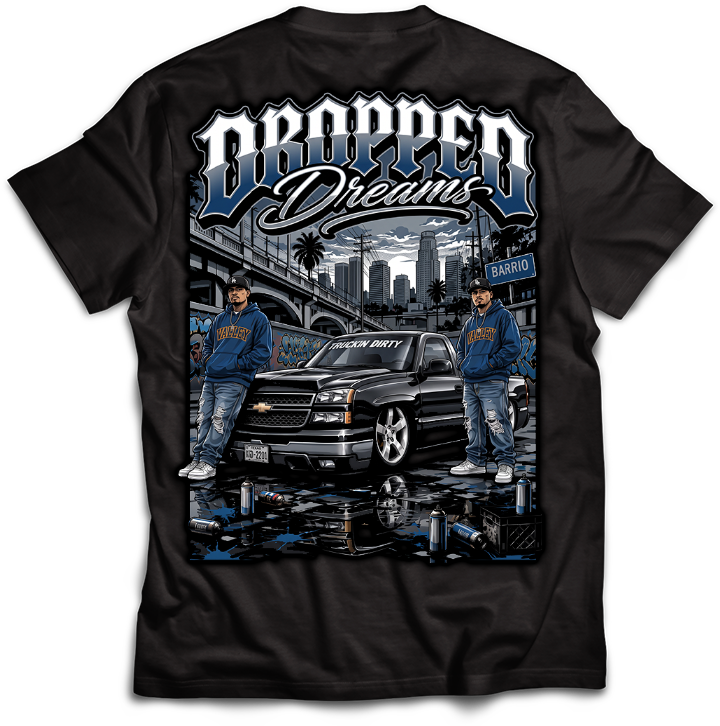 Personalized Dropped Dreams Truck Shirt | Upload Your Truck