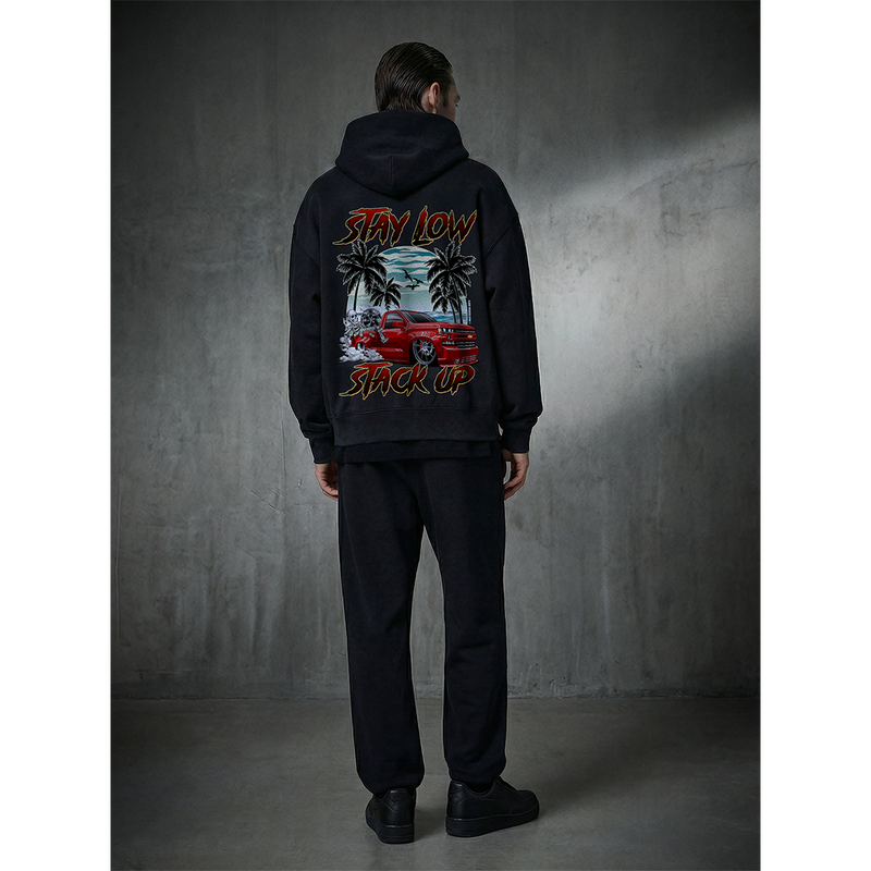 Stay Low Stack Up Hoodie