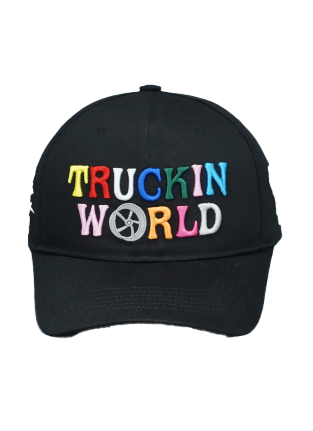 Truckin World Embroidered Hat