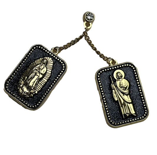 Virgen De Guadalupe San Judas Chain