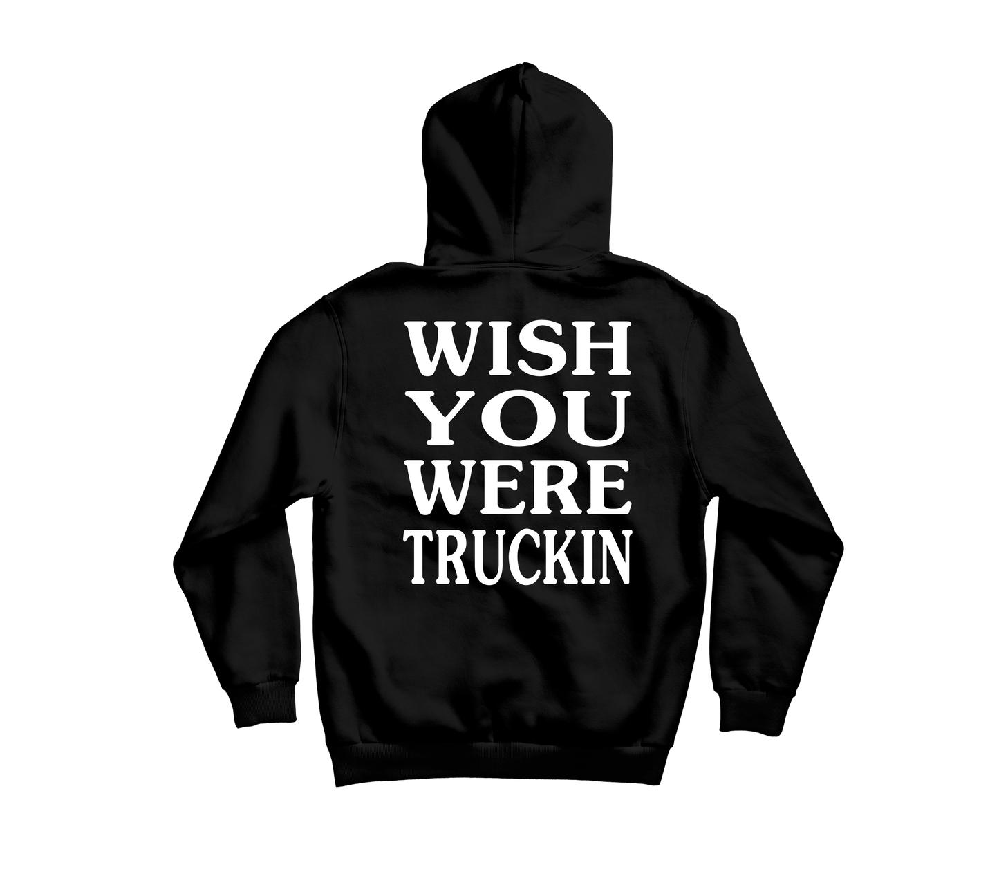 Black Truckin World Hoodie